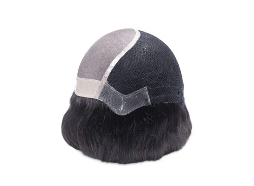 Mahim: Fine Mono Top, Tension Mesh Back, Temple-to-Temple NPU Front Perimeter, and  Adjustable Nape Straps.