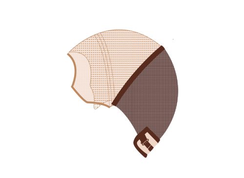 PB-206: Lace Front Wig with Stretch Mesh Back and Adjustable Straps at the Nape